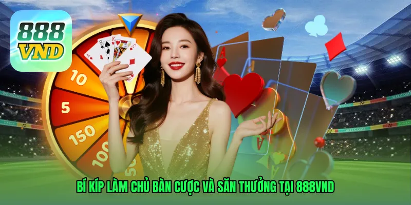 Bí kíp làm chủ bàn cược và săn thưởng tại Sảnh bài live tại 888VND